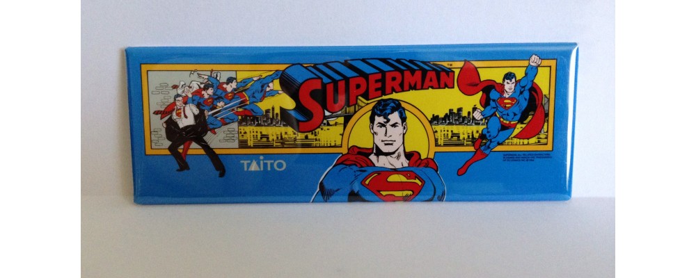 Superman- Marquee - Magnet - Taito